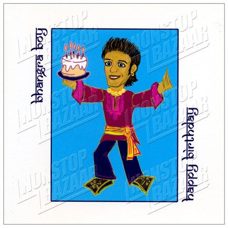 Bhangra Boy Happy Birthday