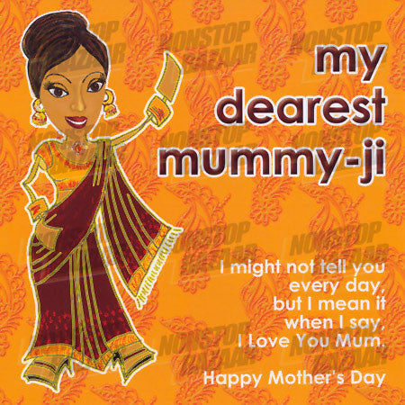 My Dearest Mummy-Ji Card