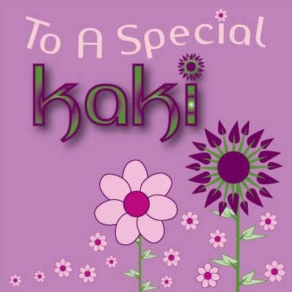 To A Special Kaki Birthday Card