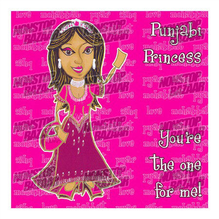 Punjabi Princess Card
